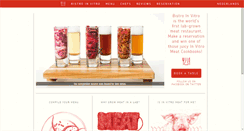 Desktop Screenshot of bistro-invitro.com